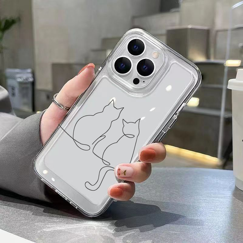 Cute Line Cat Custodia Antiurt - Phone Cases Xiaomi 15 recensione e prezzo