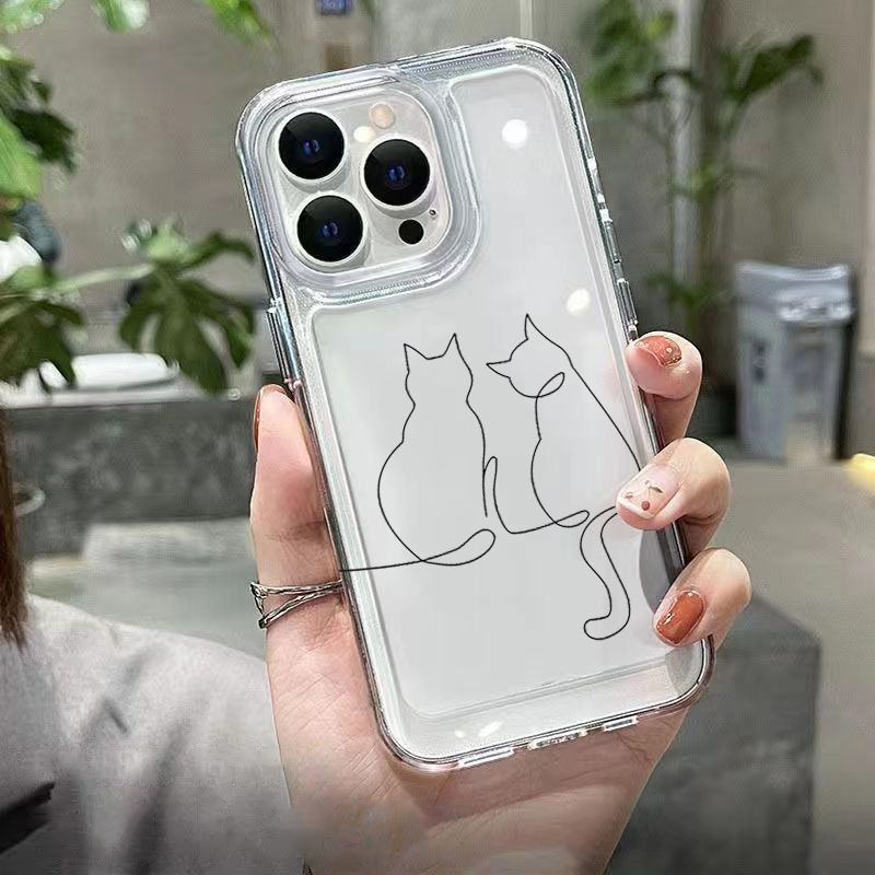 Cute Line Cat Custodia Antiurt - Phone Cases Xiaomi 15 recensione e prezzo