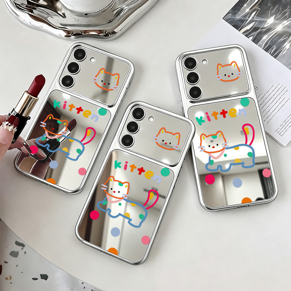 Custodia a specchio con gatto  - Phone Cases Galaxy A16 5G recensione e prezzo